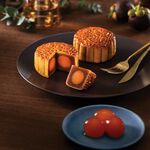 MX Lotus Seed Paste Mooncake w/2 Egg, , large