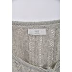 (F) egg修身短版排扣綠色綁帶外套二手衣, , large