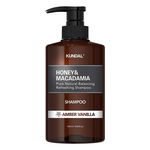 [巨林生化科技]【KUNDAL昆黛爾】HONEY&MACADAMIA Pure Natural Balancing Refreshing Shampoo 500ml(AMBER VANILLA), , large
