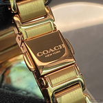 [星晴錶業]COACH手錶,24mm,CH00060白色錶面玫瑰金錶殼玫瑰金色精鋼錶帶款, , large