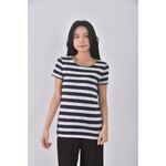 (S) juicy couture圓領藍色短袖上衣二手衣, , large