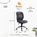 【Hampton 漢汀堡】佩李黑網辦公椅, , large