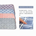 【格藍傢飾】新潮流舒壓吸水防滑地毯 地墊 記憶棉地毯 止滑墊 臥室 客廳 簡約地毯 床邊地毯 腳踏墊 廁所浴室地墊, , large