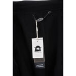 (F) 質感羊毛素面黑色外套二手衣, , large