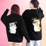 JZ TEE 柴犬&貓咪來拍一張照~ 抗寒保暖重磅內刷毛外套, , large