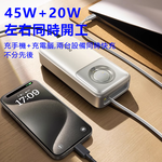 Baseus倍思 LQ Nomos PPLSC0120 65W伸縮線數顯快充行動電源Type-C 20000mAh 74Wh, , large