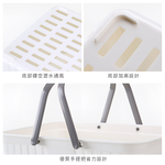 【上手家居】北歐瀝水提沐浴籃 北歐杏(沐浴籃/收納籃/置物籃/手提籃/籃子/浴室收納/手提籃/手提洗澡籃), , large