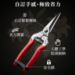 Gardeness HC-706S 直刃芽切剪 園藝剪 花藝剪 不鏽鋼刀刃 一組2入, , large