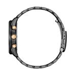 CITIZEN 星辰 亞洲限定款 森林綠 光動能三眼計時手錶-42mm AT2576-50X, , large