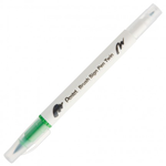 【 Pentel 飛龍 】雙頭柔繪筆 10支/盒 SESW30C   -  T122 黃, , large