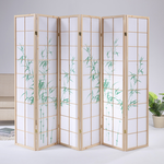 《C&B》超大竹田18格竹花六面屏風/台灣生產, , large