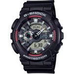 CASIO 卡西歐 G-SHOCK 經典配色雙顯手錶 GA-110RL-1A, , large