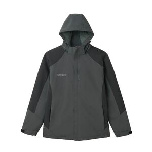 防風防水蓄熱保暖外套-軍艦綠M