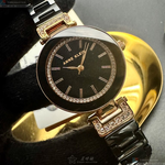 [星晴錶業]ANNE KLEIN手錶,30mm,AN00459黑色錶面黑錶殼深黑色陶瓷錶帶款, , large