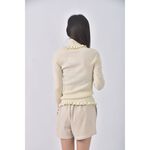 (S) liz lisa高領杏色長袖上衣二手衣, , large