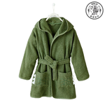 【SOLO Vintage】Bathrobe Crocodile Green S, , large