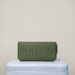 【M2nd】 Ostrich  Zip-around Wallet