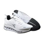 DIADORA迪亞多那 天步II時尚運動鞋 男運動鞋 男鞋 寬楦 高腳背 透氣 散熱 吸震 回彈 耐磨 止滑 灰紅 白黑, , large