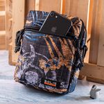 SOLIS 反光骷髏系列旅行隨身側背小包-水籐黃, , large