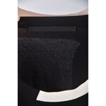 (S) giordano ladies質感跳色袖口黑色長袖上衣二手衣, , large