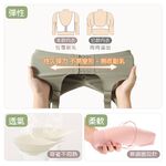 [夢巴黎] 高包覆收副乳內衣 無痕內衣 無鋼圈內衣 小胸內衣 運動內衣 內衣 女生內衣 內衣無鋼圈 少女內衣 胸罩 背心內衣, 灰紫色, large