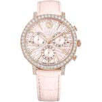 SWAROVSKI 施華洛世奇 Matrix Tennis Chrono水晶三眼計時手錶 女錶-36mm 5698300, , large