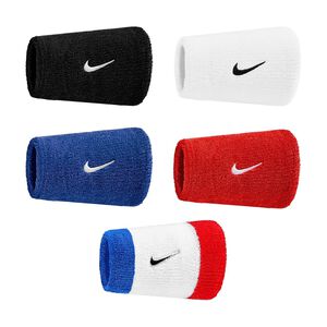 NIKE SWOOSH CLASSIC 加長腕帶 護腕 健身 運動 吸濕 排汗 乾爽 舒適 多色 黑 白 藍 紅 藍白紅