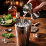 S/S Jigger WIth Rimmer, , large