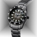 CITIZEN 星辰 限量 1977征服潛水機械錶款-鈦-暗黑款 NB6025-59H, , large