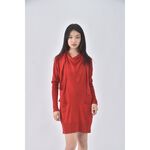 (S) fashion show質感羊毛紅色洋裝二手衣, , large