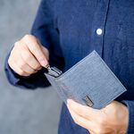 【MQ】Yamagata 細人字紋 拉鍊短夾 學生錢包 錢夾 中夾, , large