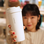 【LocknLock】316 Frosted Insulated Coffee Mug 550ml/mint green (Includes Cup Brush), , large