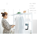 【Y HOUSE】Washing machine rack, refrigerator rack, storage rack, 75x45x165cm high, shelf, storage rack - white, , large