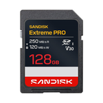 【SanDisk】Extreme PRO 128G SDXC UHS-I U3 V30 相機用記憶卡, , large