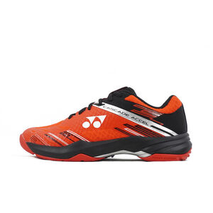 Yonex Power Cushion Cascade Accel 男女 羽球鞋 紅黑 [SHBCA1EX053]