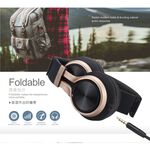 E-BOOKS S83 High-Quality Over-Ear Folding Headphones Support Android / iOS System Compatible with Single Jack Devices, , large