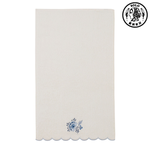 【SOLO歐洲家居】LCW Home 土耳其製 50x80cm 典雅藍瓷花刺繡棉質毛巾 100%純棉 超吸水, , large