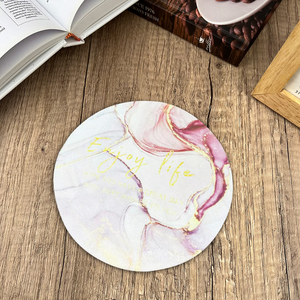 Diatomaceous earth soft coaster