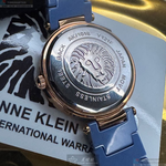 [星晴錶業]ANNE KLEIN手錶,34mm,AN00593寶藍色錶面寶藍錶殼寶藍陶瓷錶帶款, , large