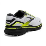 Brooks Ghost 15 男 慢跑鞋 運動 路跑 避震緩衝象限 夜光限定款 白 螢黃 [1103931D125], , large