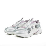 Kixpress-Fila Innovation 女 運動休閒鞋 復古鞋 舒適 穿搭 銀 藕粉 [5-C941Z-894], , large