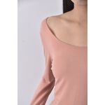 (S) 【安于晴Charlene私服】uniqlo質感棉質橘色長袖上衣二手衣, , large