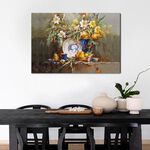 【御畫房】富貴花開之二 國家一級畫師手繪油畫60×90cm(VF-198), , large