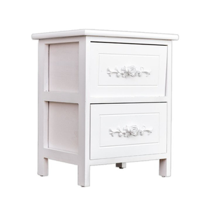 【Y HOUSE】European style two-layer drawer cabinet storage cabinet wooden drawer cabinet wooden storage cabinet
