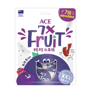 [正光藥局]ACE-斑斑水果條(黑醋栗)90公克/袋
