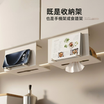 【上手家居】櫃門倒掛廚房紙巾架(餐巾紙架/面紙架/廚房掛架), , large