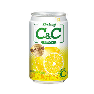 黑松CC檸檬氣泡飲can-330ml