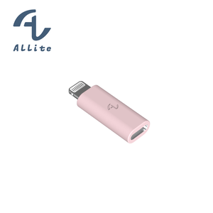 [OneMore Co., Ltd.] Allite USB-C to Lightning Adapter Baby Pink