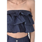 (M) jccrew無袖藍色套裝二手衣, , large