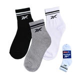 Reebok棉感輕履1/2襪3入組, , large